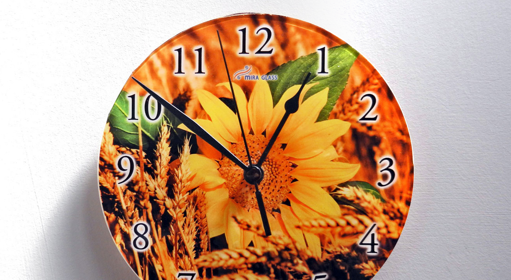 Orologio in vetro